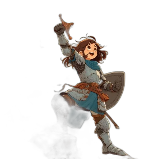 sword, staff, weapon, fantasy art transparent PNG cut-out