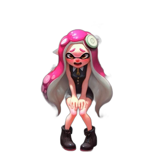 mask, dress, weapon, staff transparent PNG cut-out