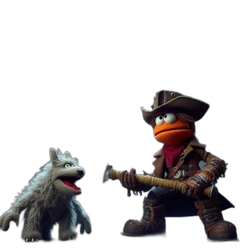 staff, weapon, animal, creature transparent PNG cut-out