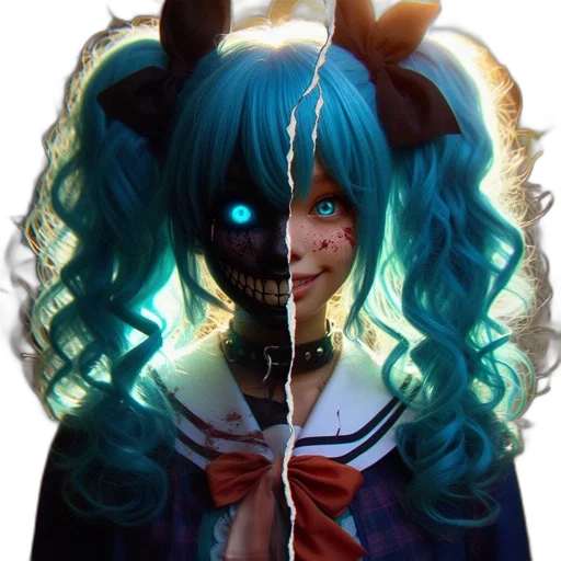 mask, face, staff, creature transparent PNG cut-out