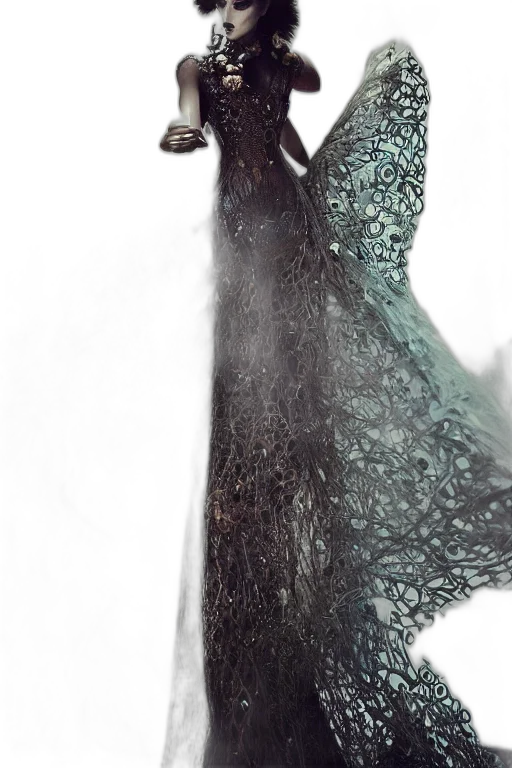 dress, dragon, sword, creature transparent PNG cut-out
