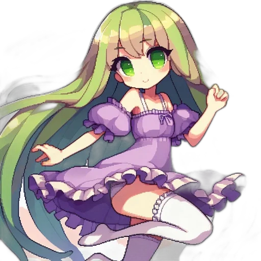 dress, staff, dragon, robot transparent PNG cut-out