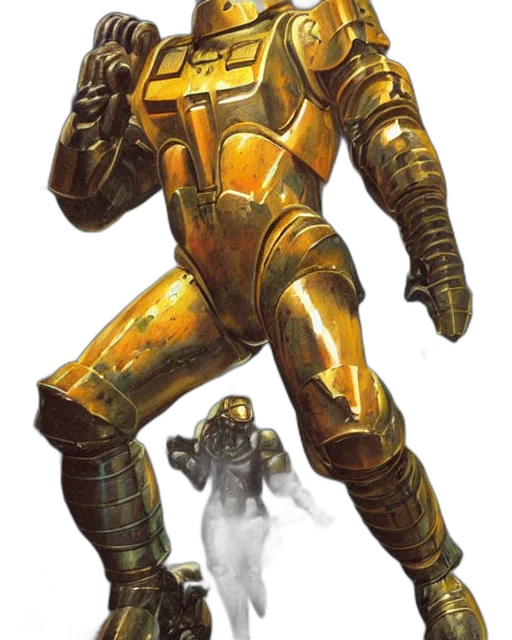 robot, weapon, concept art, comic book art transparent PNG cut-out