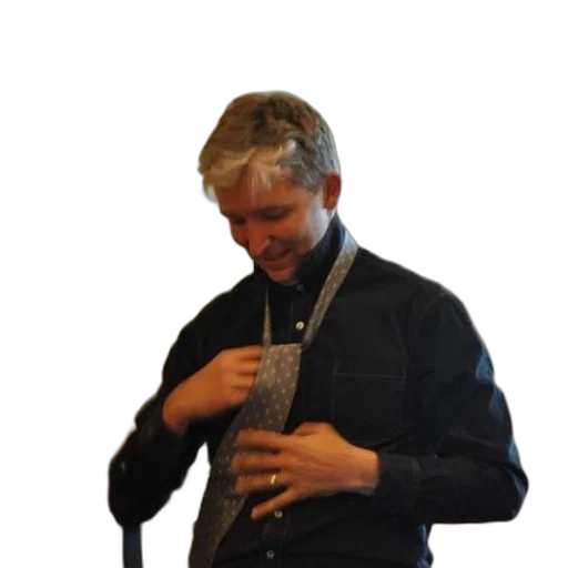 jacket, staff, hair, weapon transparent PNG cut-out
