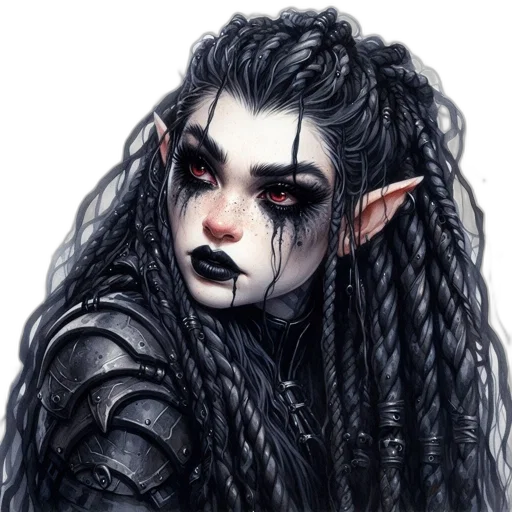 hair, dragon, creature, face transparent PNG cut-out