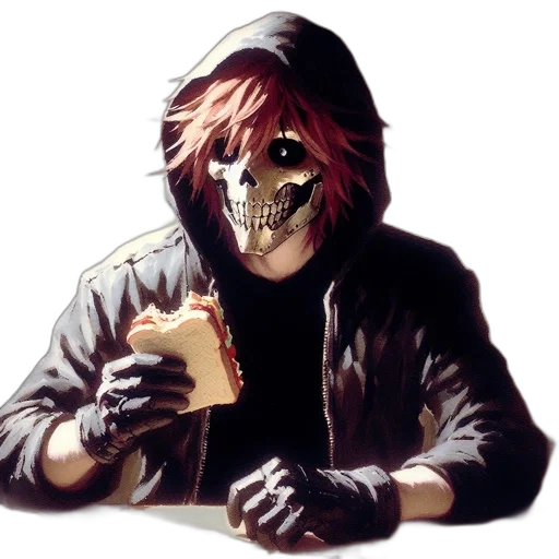 jacket, mask, face, food transparent PNG cut-out