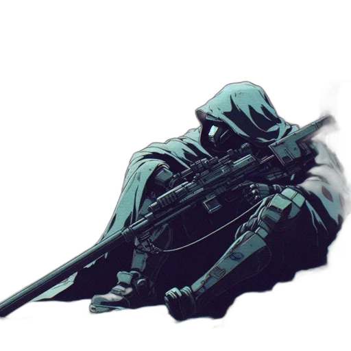 weapon, sword, staff, jacket transparent PNG cut-out