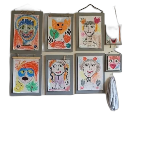 mask, jewelry, colorful, display transparent PNG cut-out
