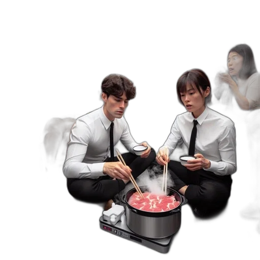 food, staff, concept art, photorealistic transparent PNG cut-out