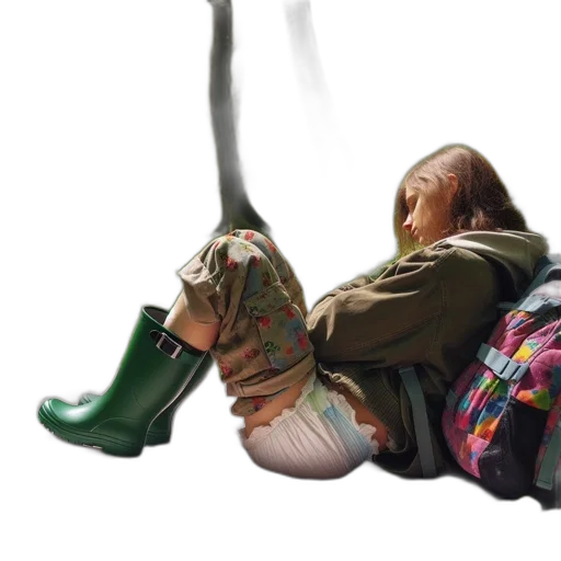 shoes, jacket, weapon, bottle transparent PNG cut-out