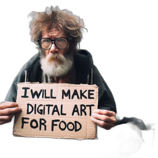 food, older, man, long transparent PNG cut-out