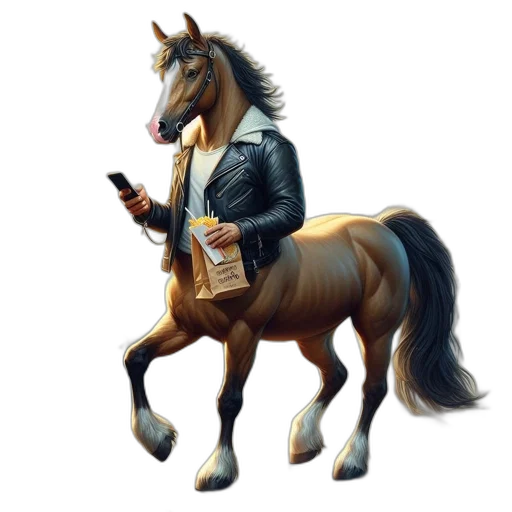 jacket, animal, staff, concept art transparent PNG cut-out