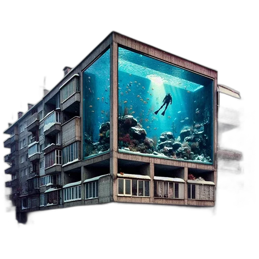 building, animal, creature, concept art transparent PNG cut-out