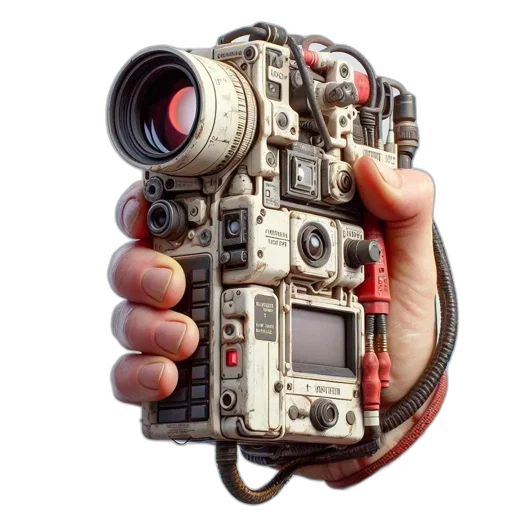 weapon, robot, jewelry, face transparent PNG cut-out