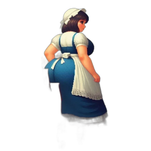 dress, staff, crown, concept art transparent PNG cut-out