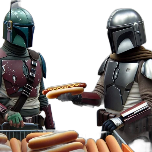 food, weapon, concept art, 3d render transparent PNG cut-out