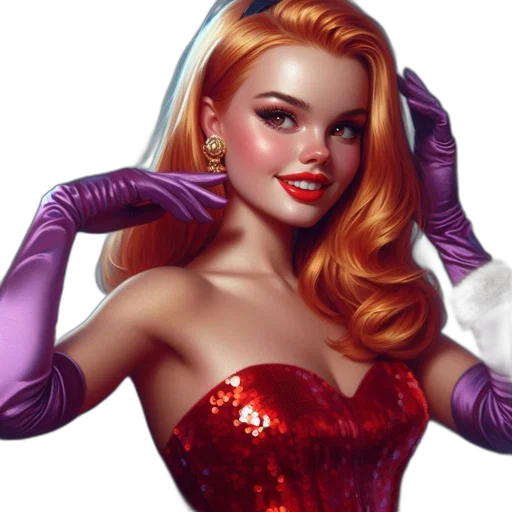 dress, comic book art, photorealistic, fantasy art transparent PNG cut-out