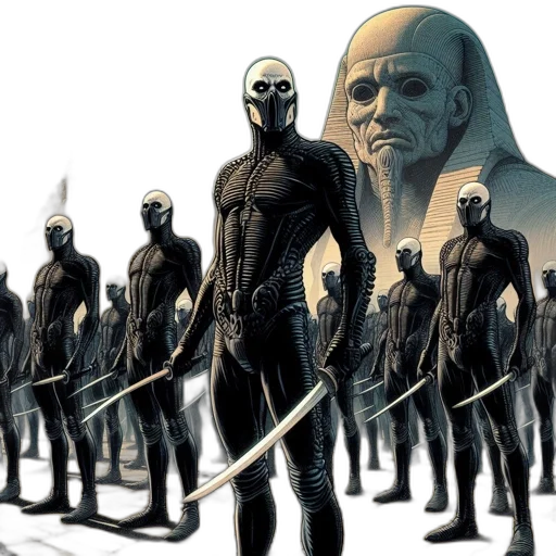 mask, comic book art, concept art, humanoid transparent PNG cut-out