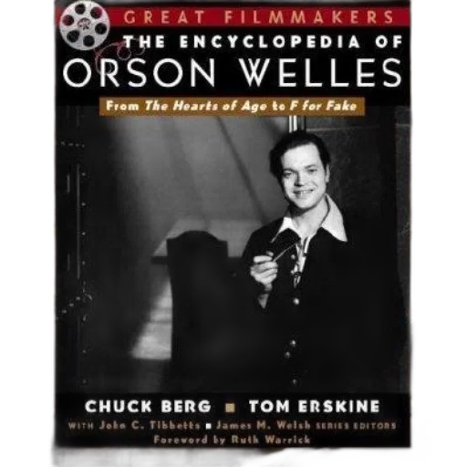 encyclopedia, orson, welles, book transparent PNG cut-out