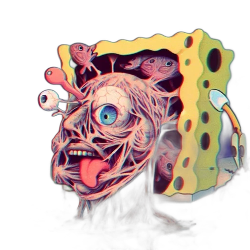 mask, creature, animal, face transparent PNG cut-out