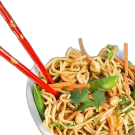 food, 3d render, bowl, noodles transparent PNG cut-out
