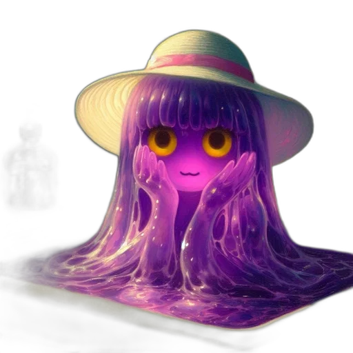 hat, creature, mask, hair transparent PNG cut-out