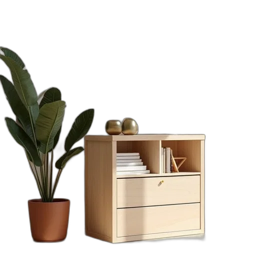 furniture, 3d render, earth tones, cubesmart transparent PNG cut-out