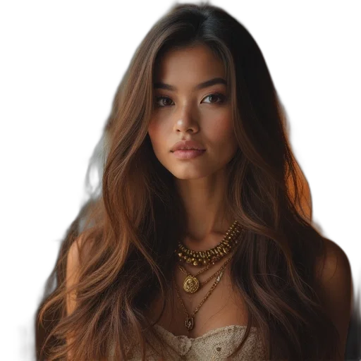 jewelry, hair, face, crown transparent PNG cut-out