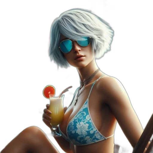 dress, face, robot, concept art transparent PNG cut-out