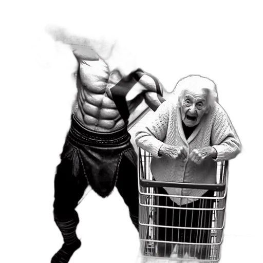 comic book art, concept art, photorealistic, cyberpunk transparent PNG cut-out