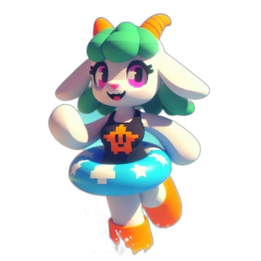 staff, creature, animal, dress transparent PNG cut-out