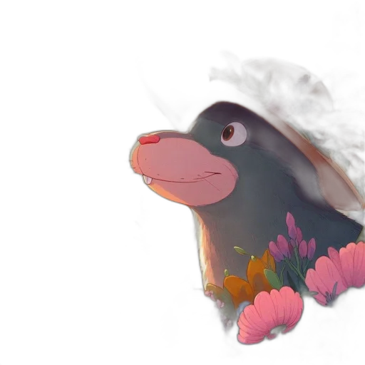 flower, creature, dragon, animal transparent PNG cut-out