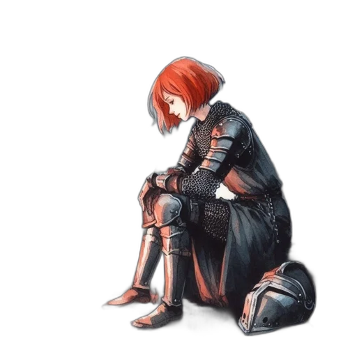 robot, jacket, weapon, sword transparent PNG cut-out