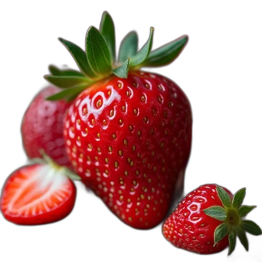 food, crown, photorealistic, 3d render transparent PNG cut-out