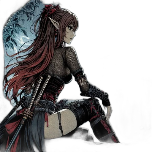 weapon, staff, sword, fantasy art transparent PNG cut-out