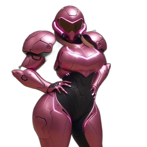 robot, weapon, concept art, 3d render transparent PNG cut-out
