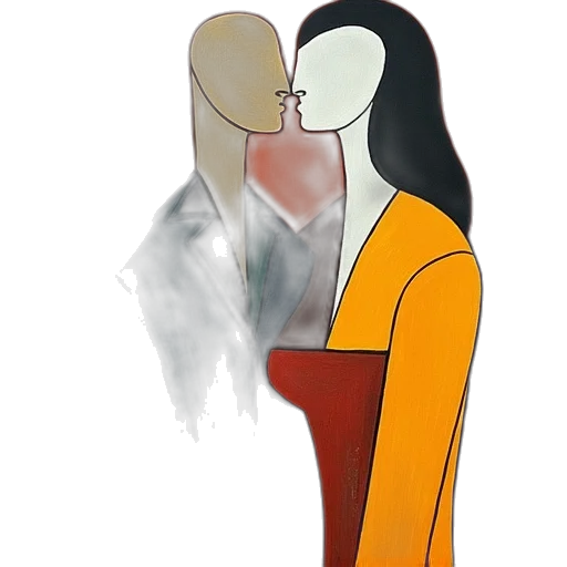 dress, jewelry, face, mask transparent PNG cut-out