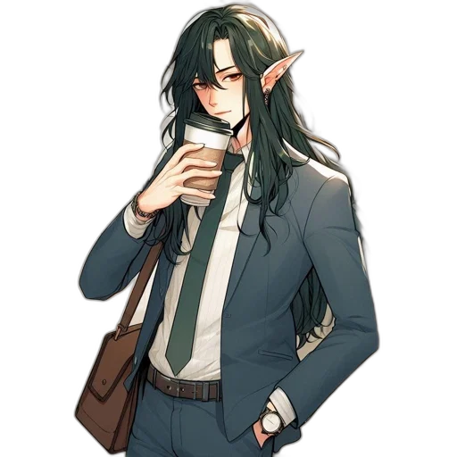 staff, pixel art, concept art, anime transparent PNG cut-out