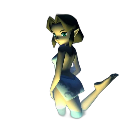 dress, staff, robot, 3d render transparent PNG cut-out
