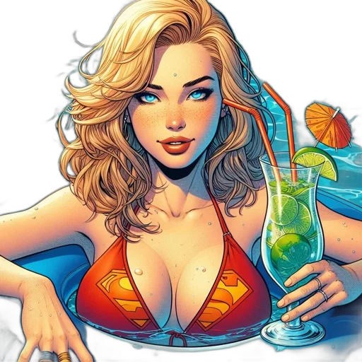 comic book art, cartoon, concept art, fantasy art transparent PNG cut-out