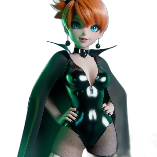 dress, concept art, 3d render, fantasy art transparent PNG cut-out