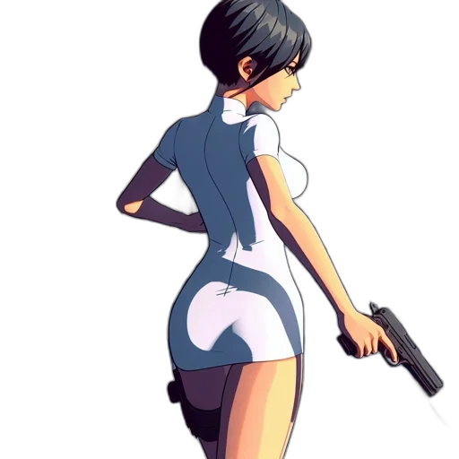 weapon, dress, staff, jacket transparent PNG cut-out