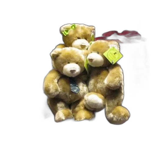 food, 3d render, photorealistic, teddy transparent PNG cut-out