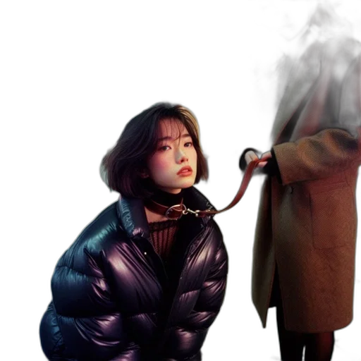 jacket, concept art, photorealistic, cyberpunk transparent PNG cut-out