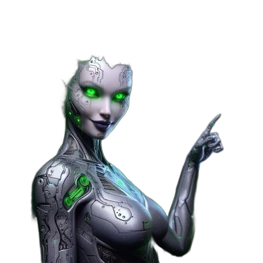robot, creature, face, mask transparent PNG cut-out