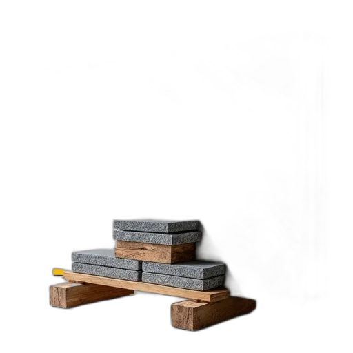 furniture, shoes, food, 3d render transparent PNG cut-out