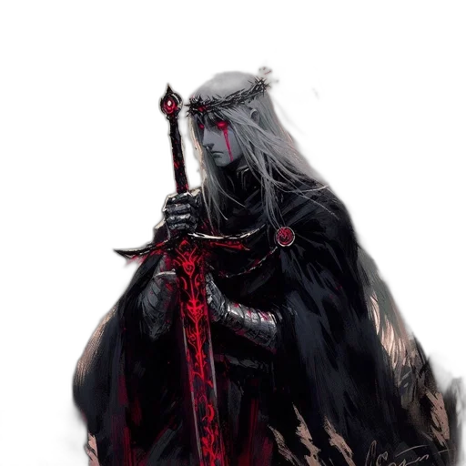 sword, staff, weapon, dragon transparent PNG cut-out