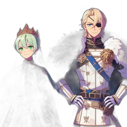 crown, sword, staff, weapon transparent PNG cut-out