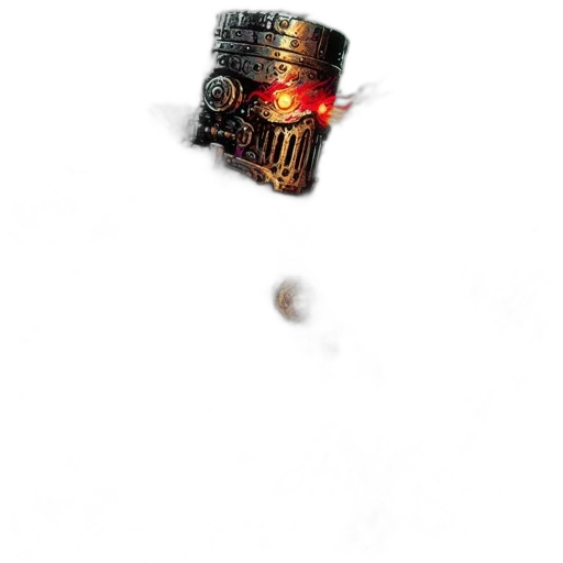 weapon, crown, robot, bottle transparent PNG cut-out