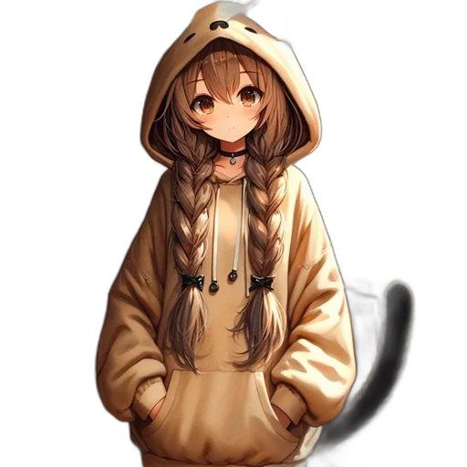 animal, jacket, staff, creature transparent PNG cut-out